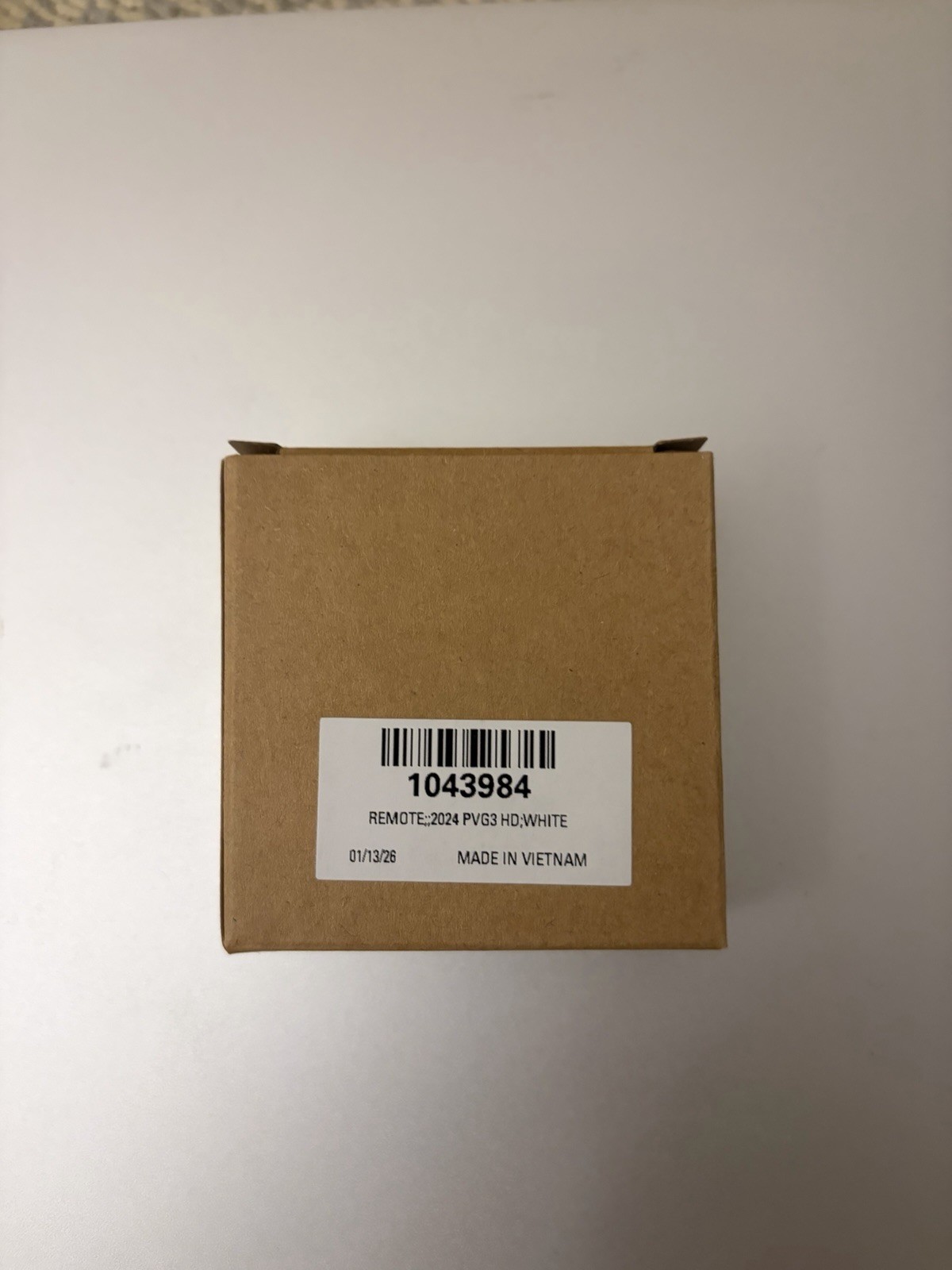 Hunter Douglas PowerView Generation 3 New White Remote with white pebble