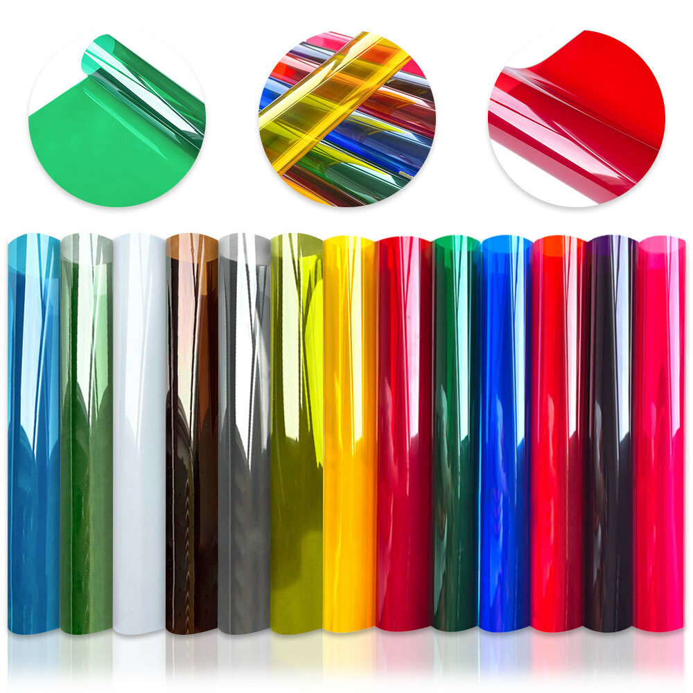 13pcs 20x30cm Bundle Window Film Stained Glass Decor Uv Window Sticker Vinyl DIY