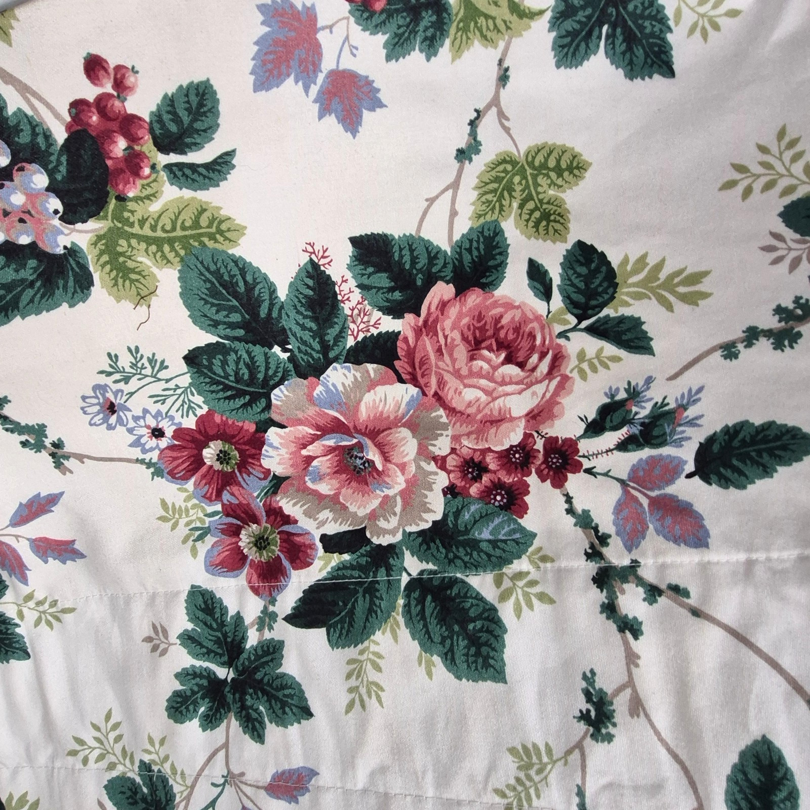 VTG Waverly “Pleasant Valley” Rectangular Valance Country Cottage Farmhouse 74″