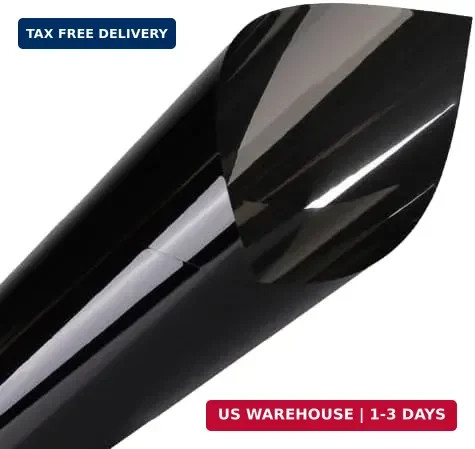 RockRose 20% Premium Carbon Car Window Tint Film 24 in x 100FT 2PLY Charcoal Pri