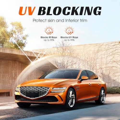 Window Tint Car 20% VLT, 30″ x25′ Ceramic Window Roll 30in X 25ft 20 Percent