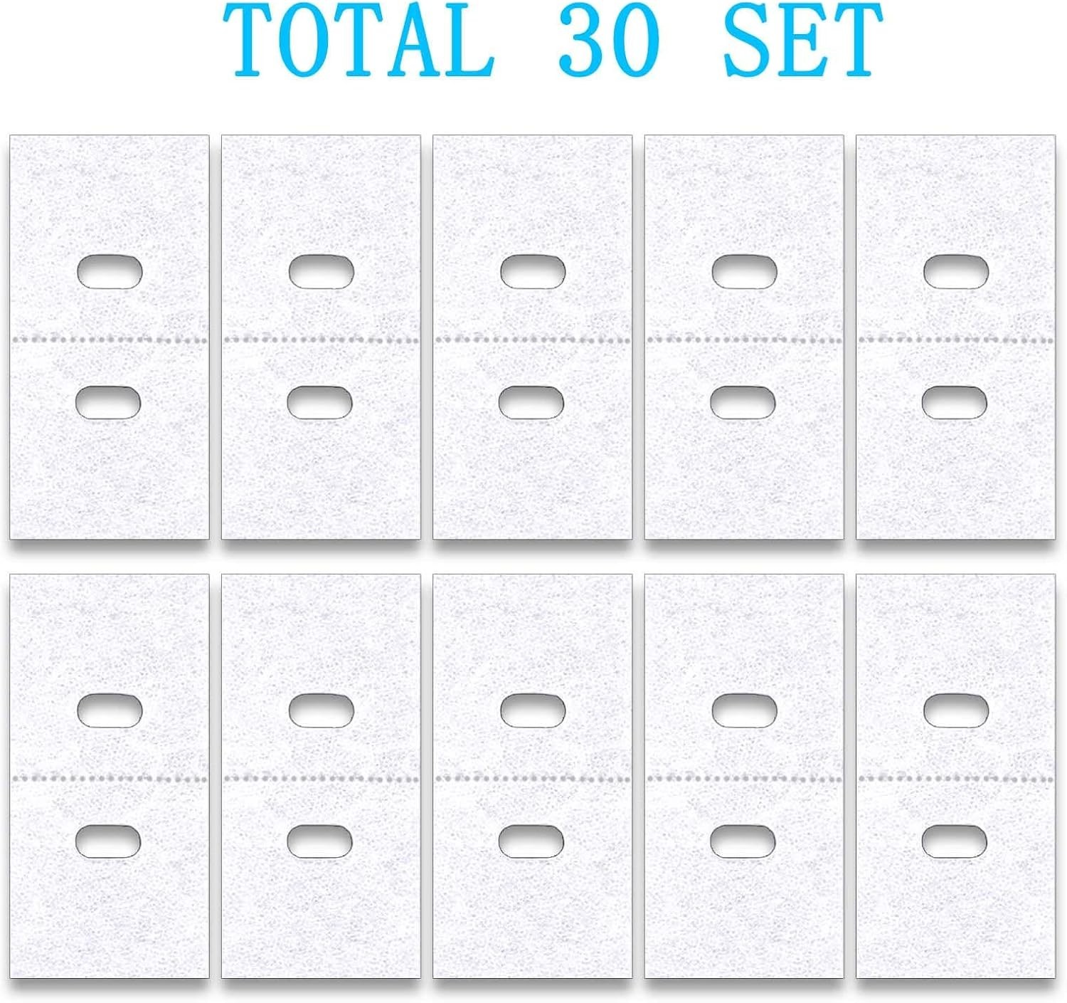 PVC Vertical Blind Repair Tabs – 30 Sets for Effortless Indoor Window Fixes