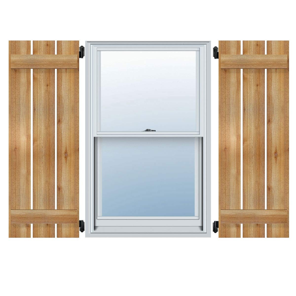 RBS06S11X032RWR TimberCraft Two 5 3/8″ Boards Spaced Board-n-Batten, Rustic W…