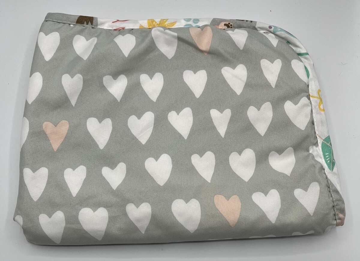 Lush Decor Pixie Fox Quilt Reversible 4 Piece Bedding Set – Queen/Full