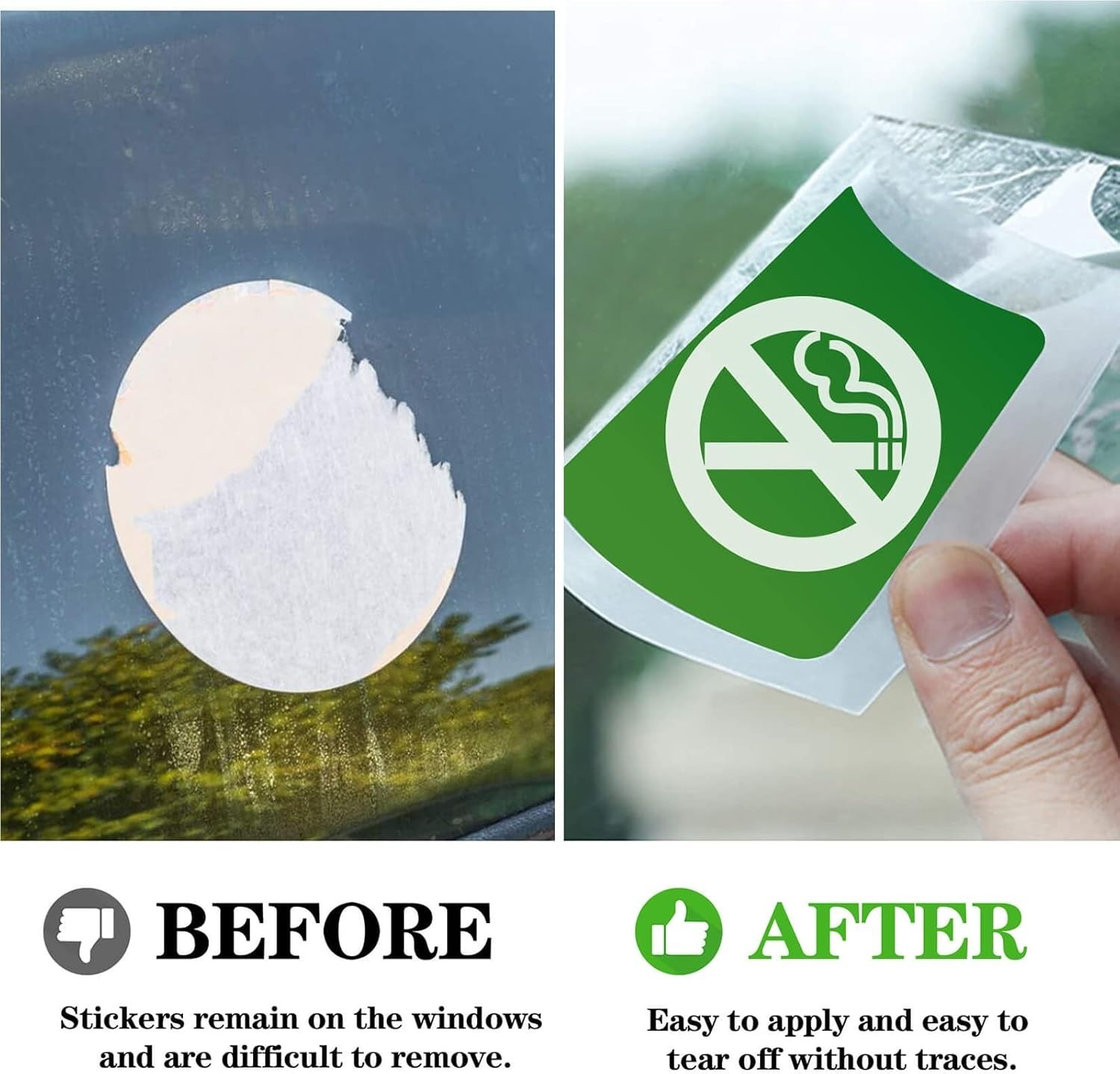 Windshield Sticker Applicator Static Cling Window Film Clear Car Window Sticker