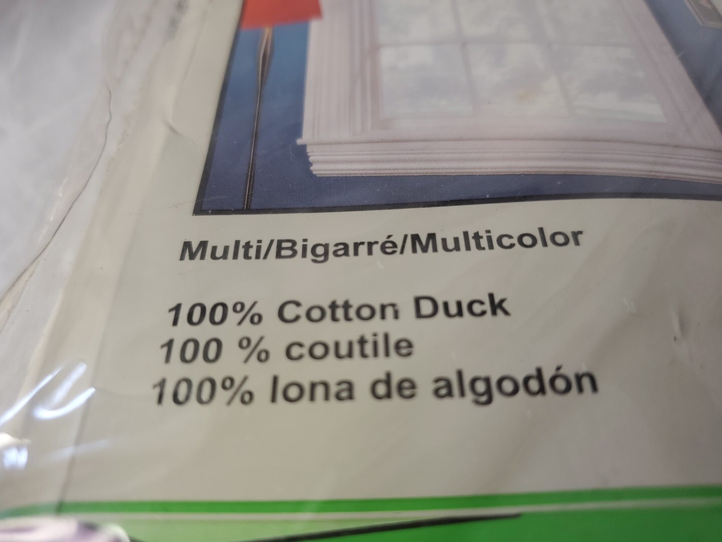 Style Selections Curtain Panel 60” X 15” 1 Valance Soccer Basketball Football