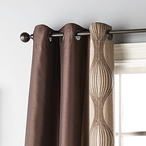 Stratford Park Kath Light Filtering Grommet 37″W x 84″L (Pack of 2) Brown-2