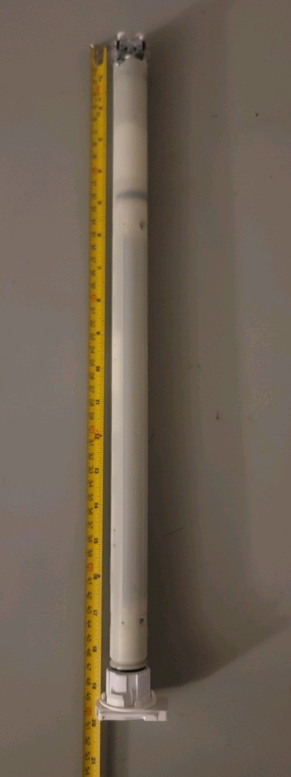 Hunter Douglas Powerview Gen3 Rechargeable Motor Roller Shades – White Open Box