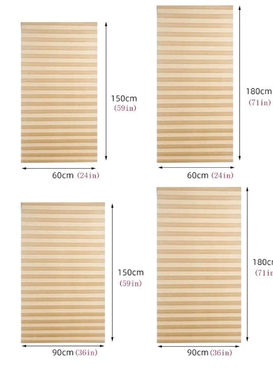 Temporary Window Blinds Cordless Self Adhesive Pleated Paper Blinds 35″x59″