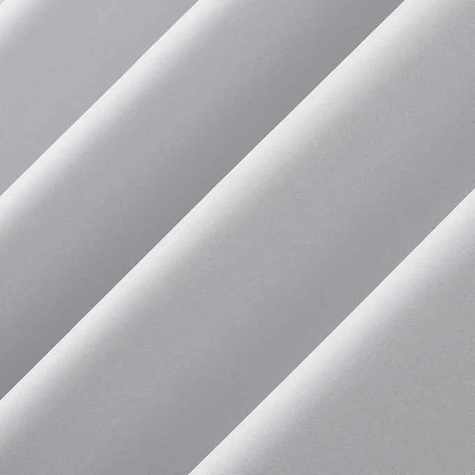Sun Zero Pratt Tonal Texture Fleece Insulated Blackout Panels – White 100×84 in