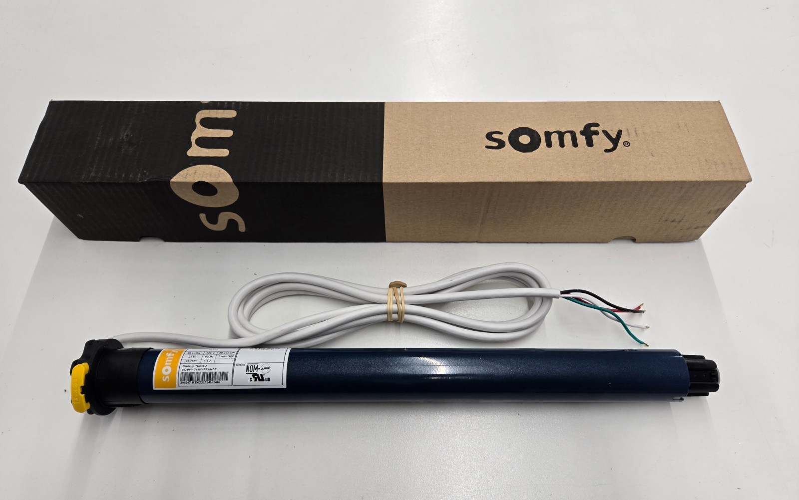 Somfy 506S2 LT50 Star Head 120V AC Wired Shade Motor 1033401A