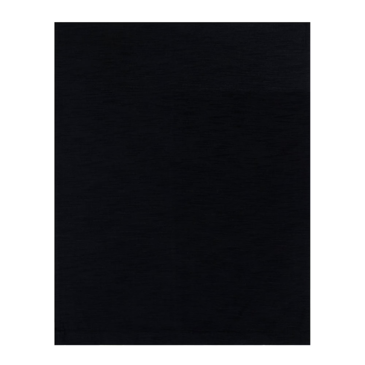 Better Homes & Gardens Textured Chenille Blackout Curtain, Black, 50″W x 95″L