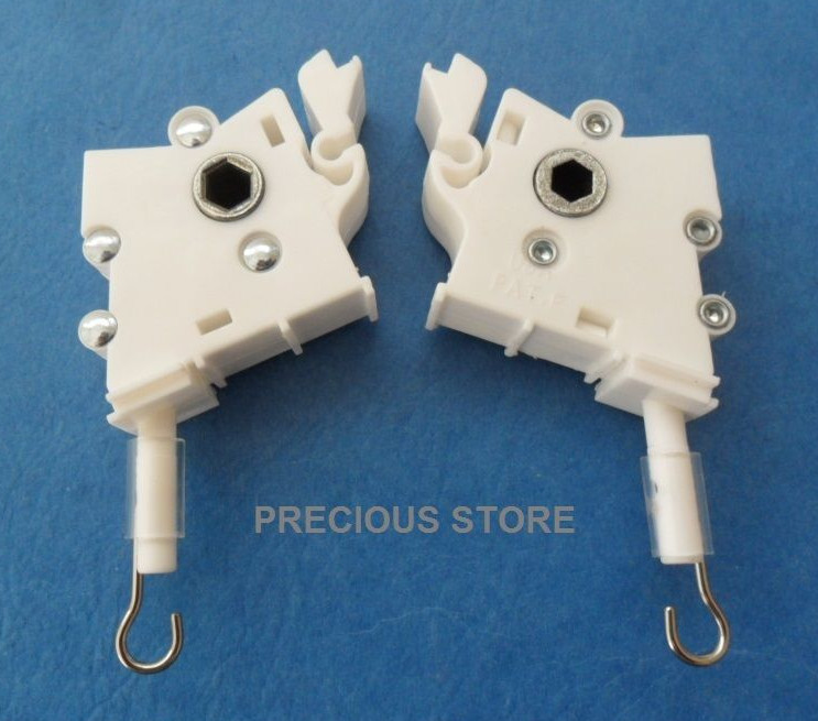 2 Pack of White Wand Tilt Control Venetian Window Blind Wand Tilter Low Profile
