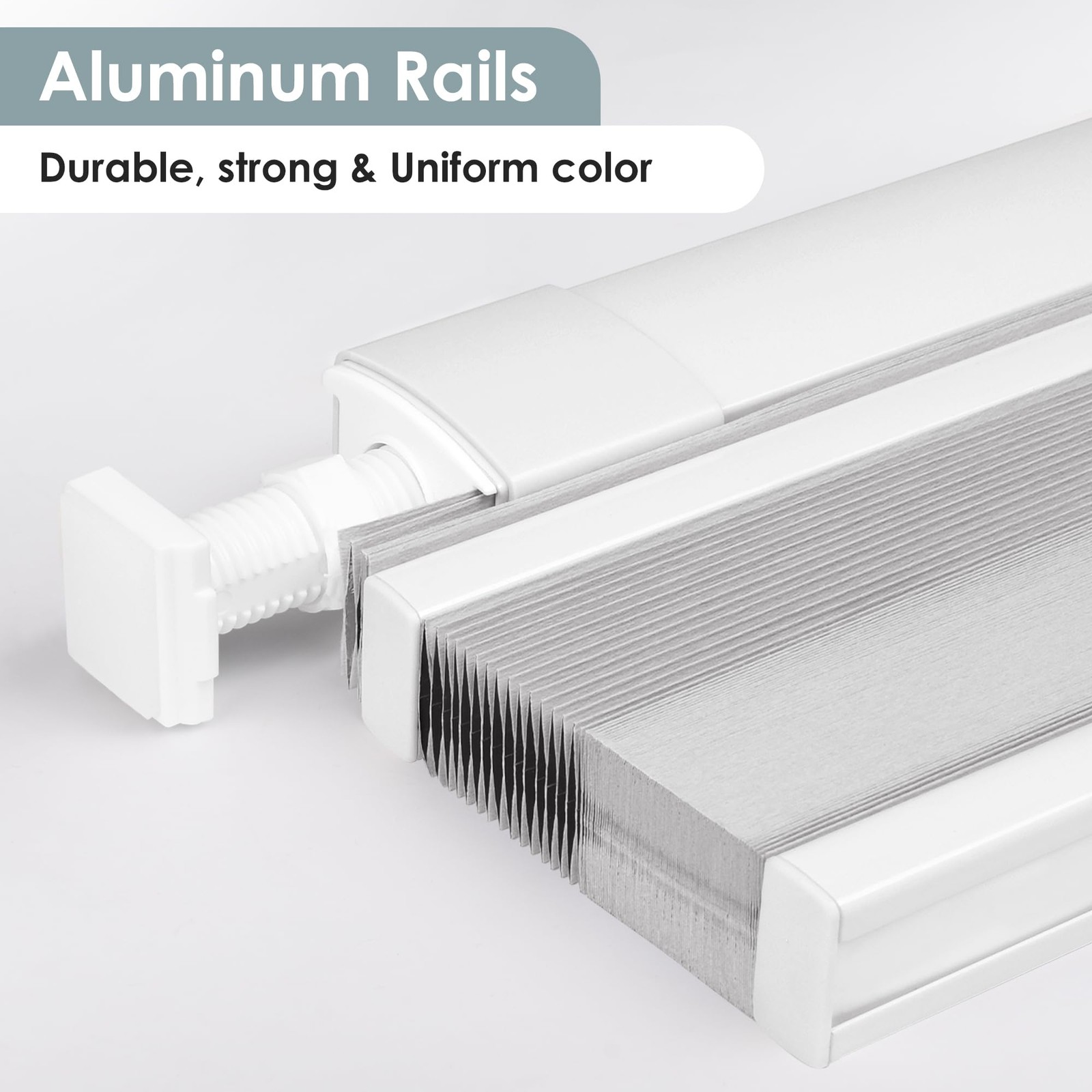 LazBlinds No Tools No Drill Cordless Cellular Shades, Top Down Bottom Up (TDB…
