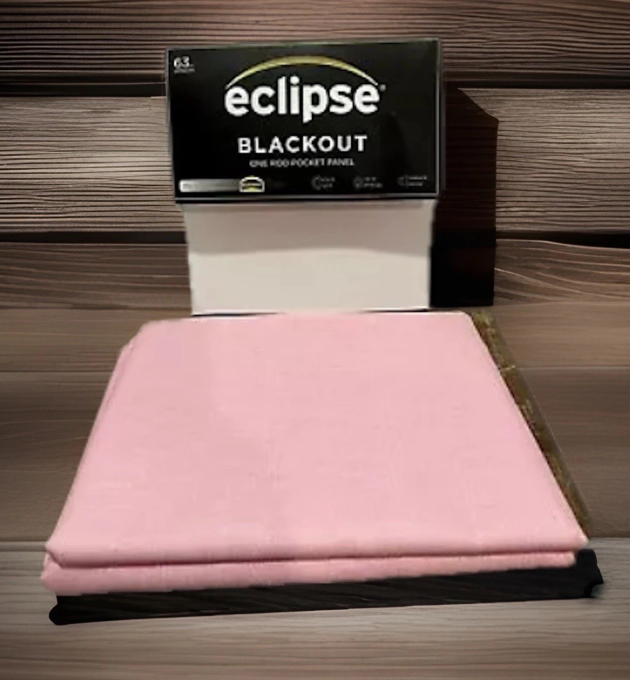 Eclipse Curtain Pink 40” x 63” Blackout 1 Panel Celeste Draft Stopper Curtain