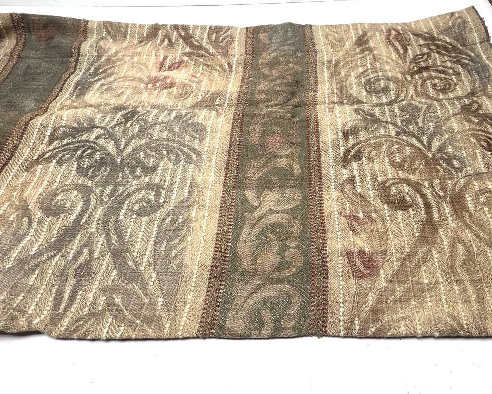 Croscill Blouson Valance 89”x15” Logan Gold BV3652 Antique