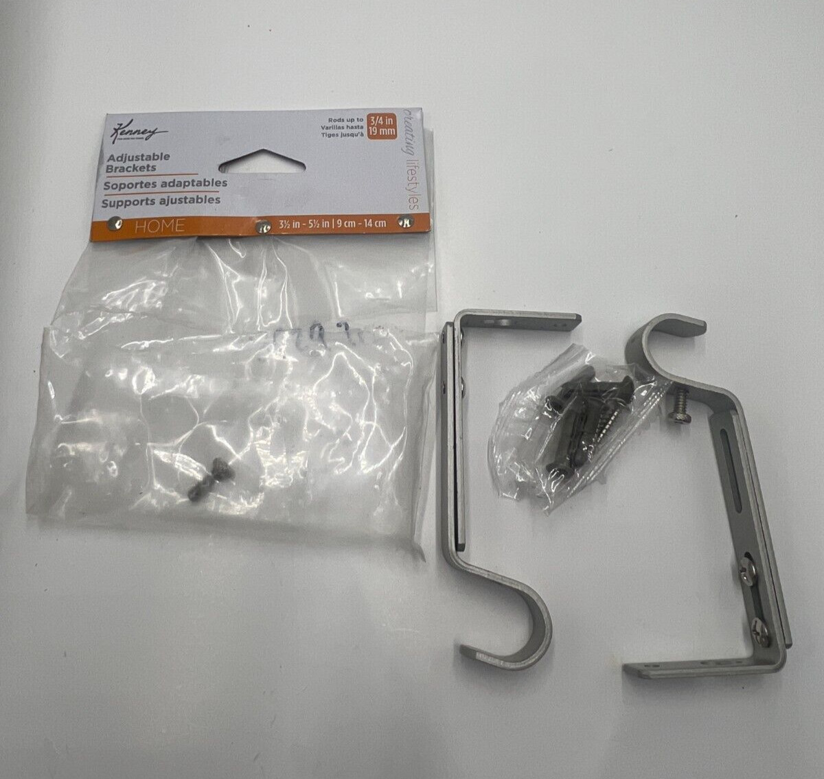 Qty 22 Kenney 3/4″ / 19mm Adjustable Bracket KN85293 for use with up to 3/4″ Rod