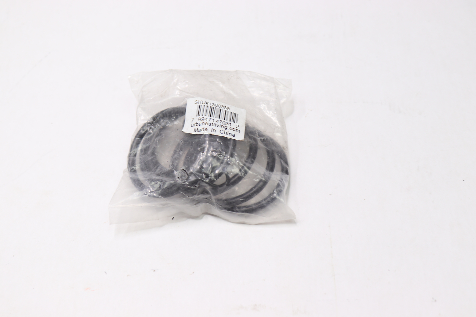 (7-Pk) Urbanest Curtain Rings With Eyelets Metal 2-In Diameter 1300858