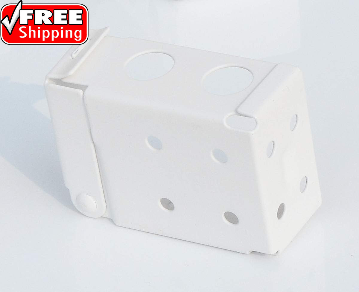 2Pcs Box Mounting Bracket for Low Profile Horizontal Blinds with 1-3/4″ X 2 1/2″