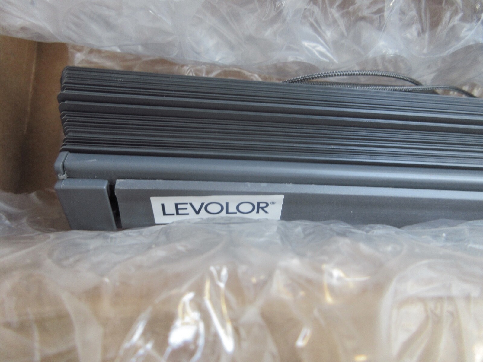 NIB Levelor Window Blinds 82″ x 52″ Mark One 1 Inch Mini Blinds New Unopened