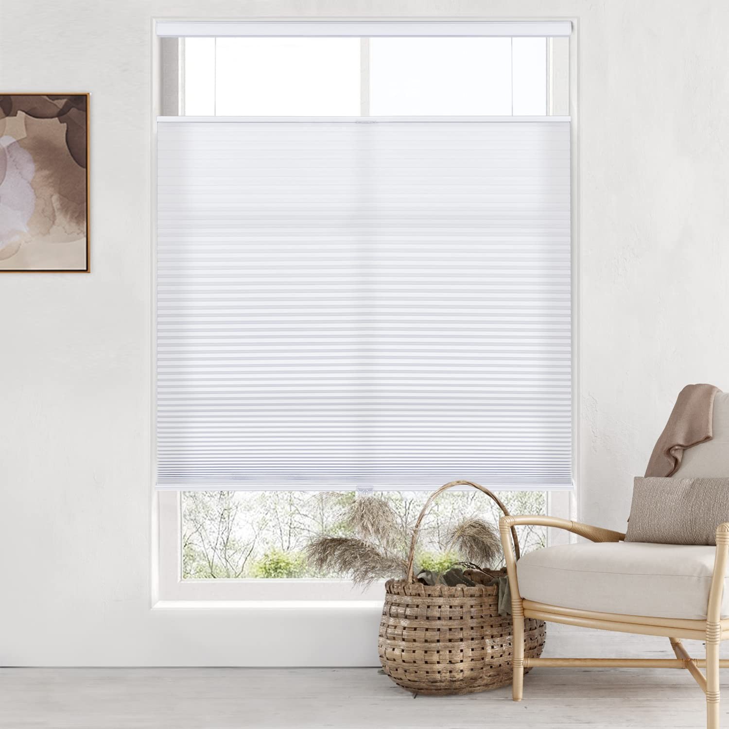 Lazblinds Top Down Bottom Up Tdbu Cordless Cellular Shades Light Filtering