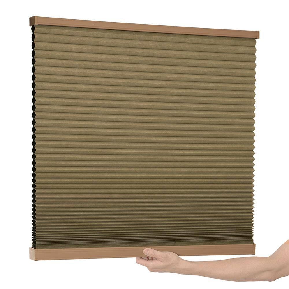 Home Decorators Mocha Cordless Blackout Cellular Shades – 27 in. W x 48 in. L