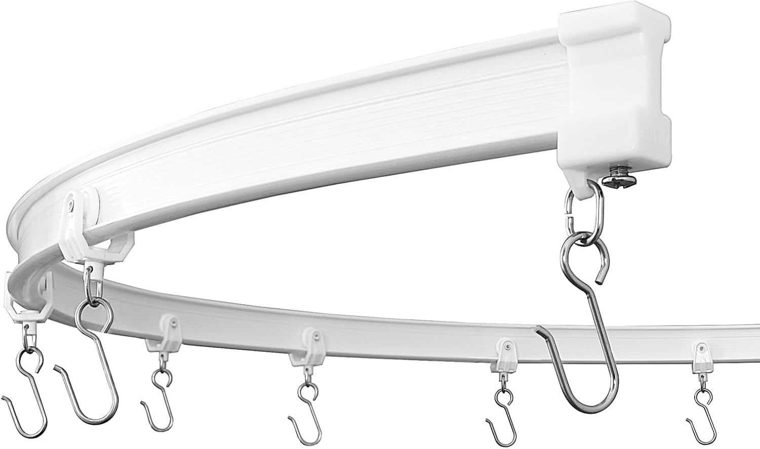 Flexible Ceiling Mount Curtain Track (20 Ft), Hospital Curtain Track System, Cei