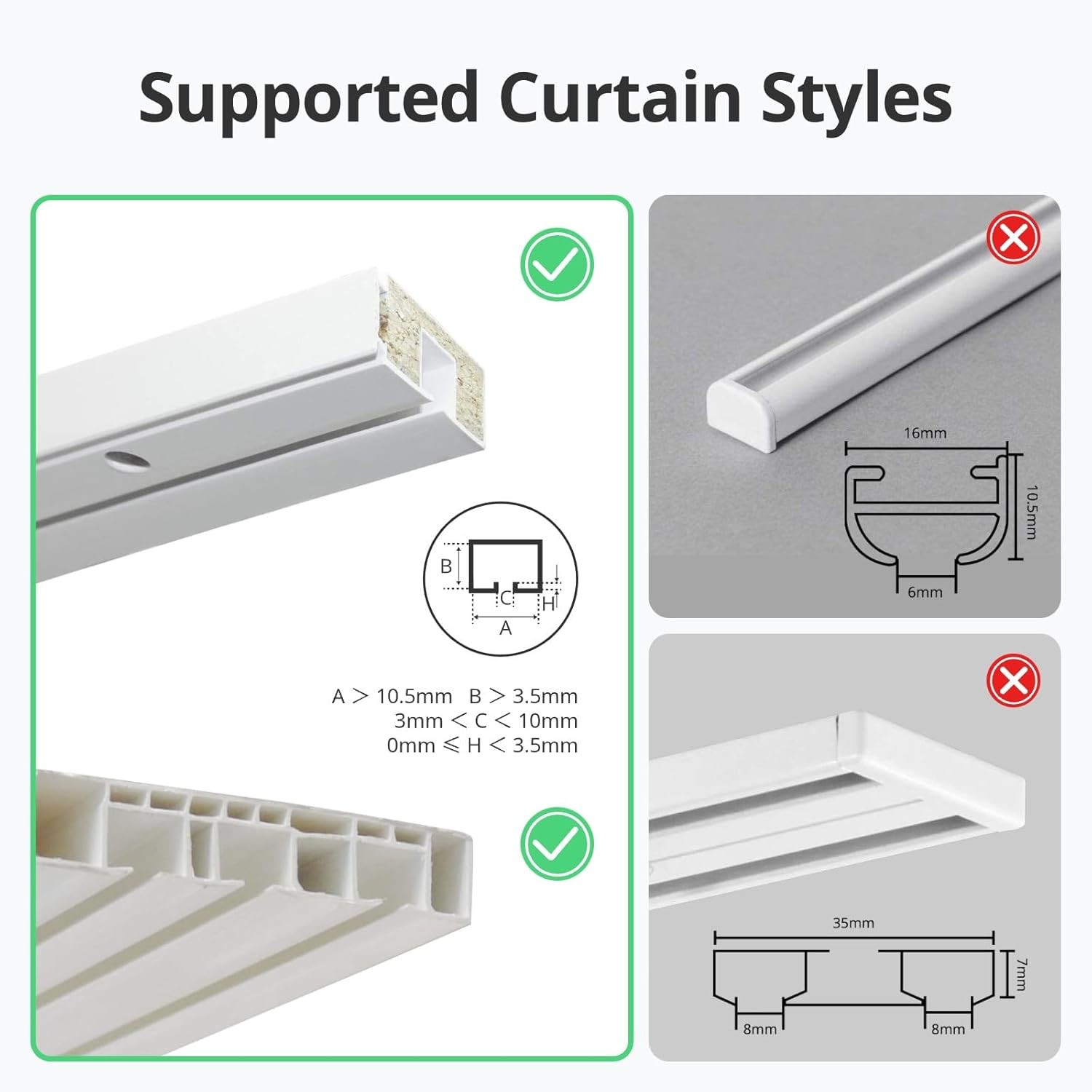 Automatic Curtain Opener – Bluetooth Remote Control Smart Curtain with App,