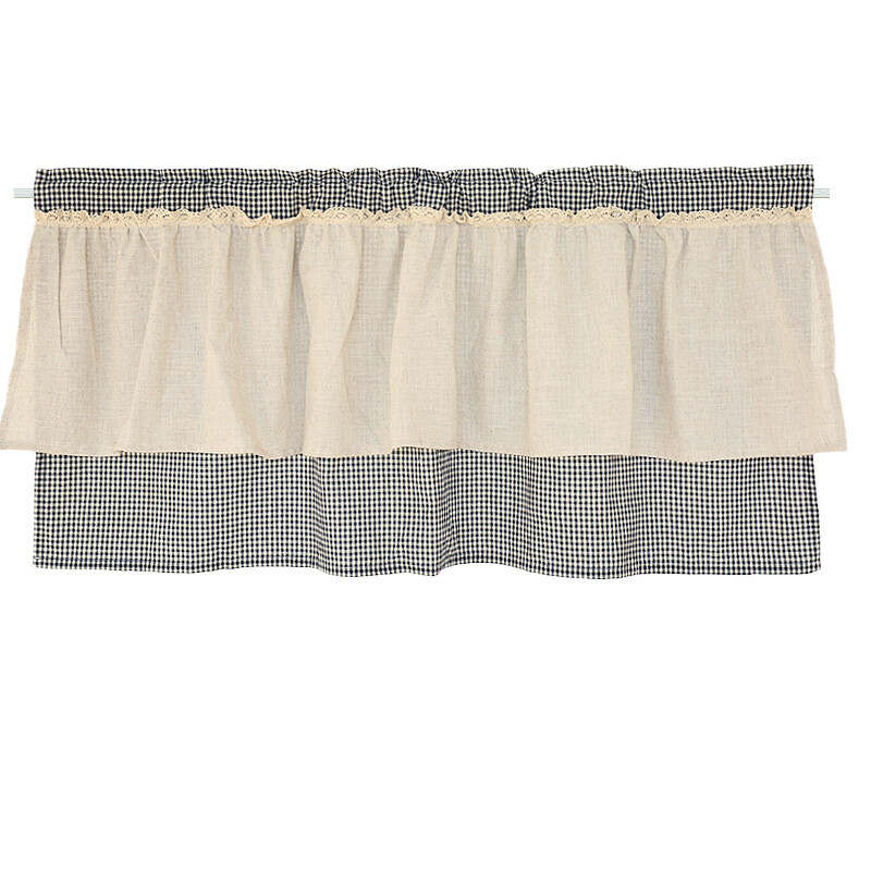 Haig cotton and linen cabinet curtain
