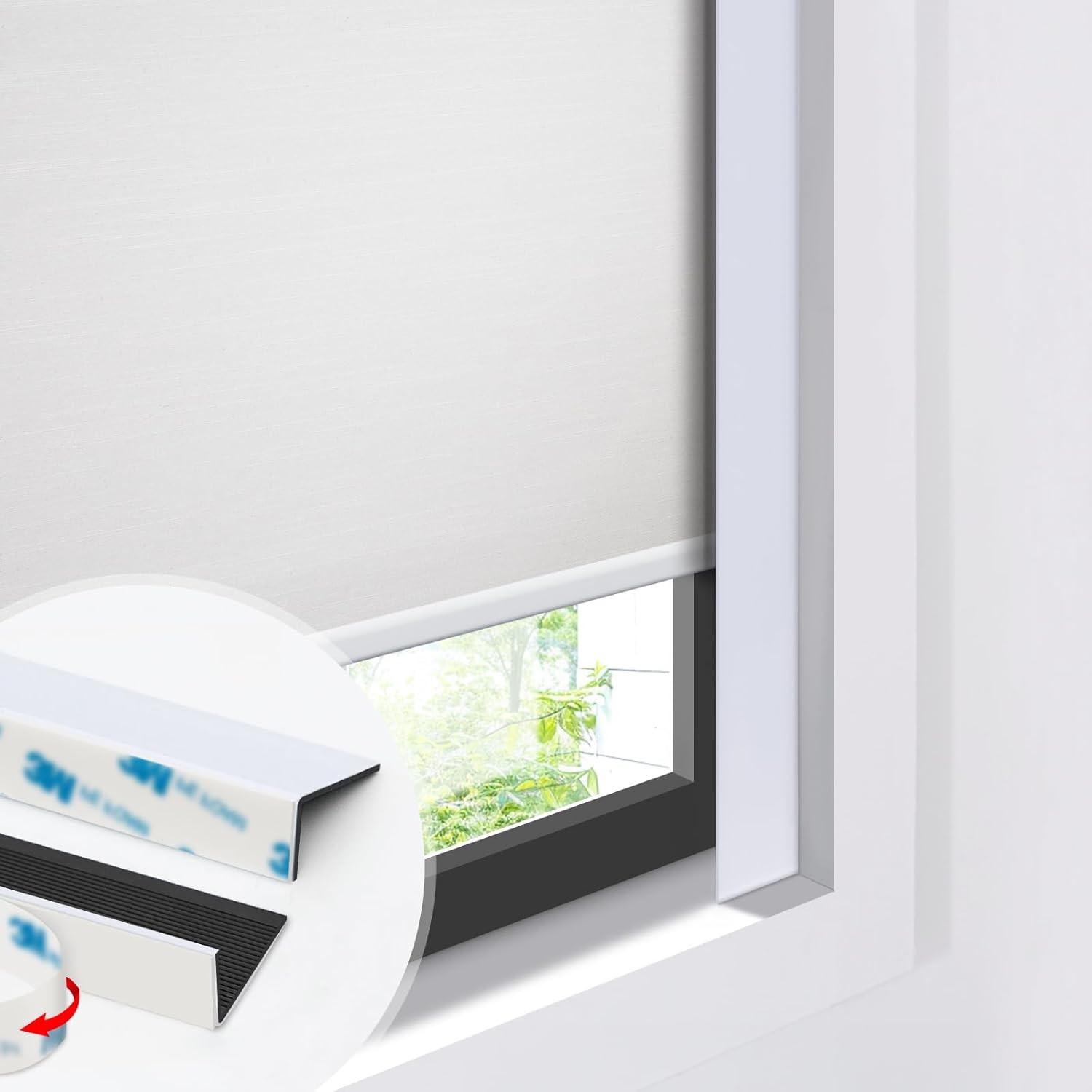 Light Blocking Strips, Self-Adhesive Light Blockers for Indoor Window Blinds &