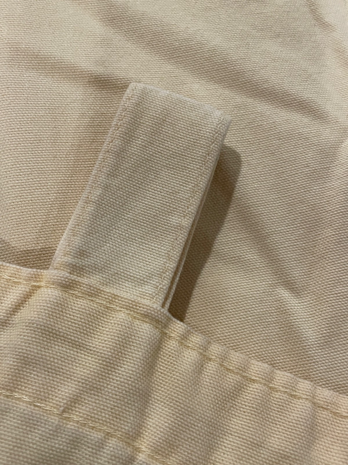 (2) MARTHA STEWART EVERYDAY 100% Cotton Tab-Top Panels (41″ x 84″) ~ Pale Yellow