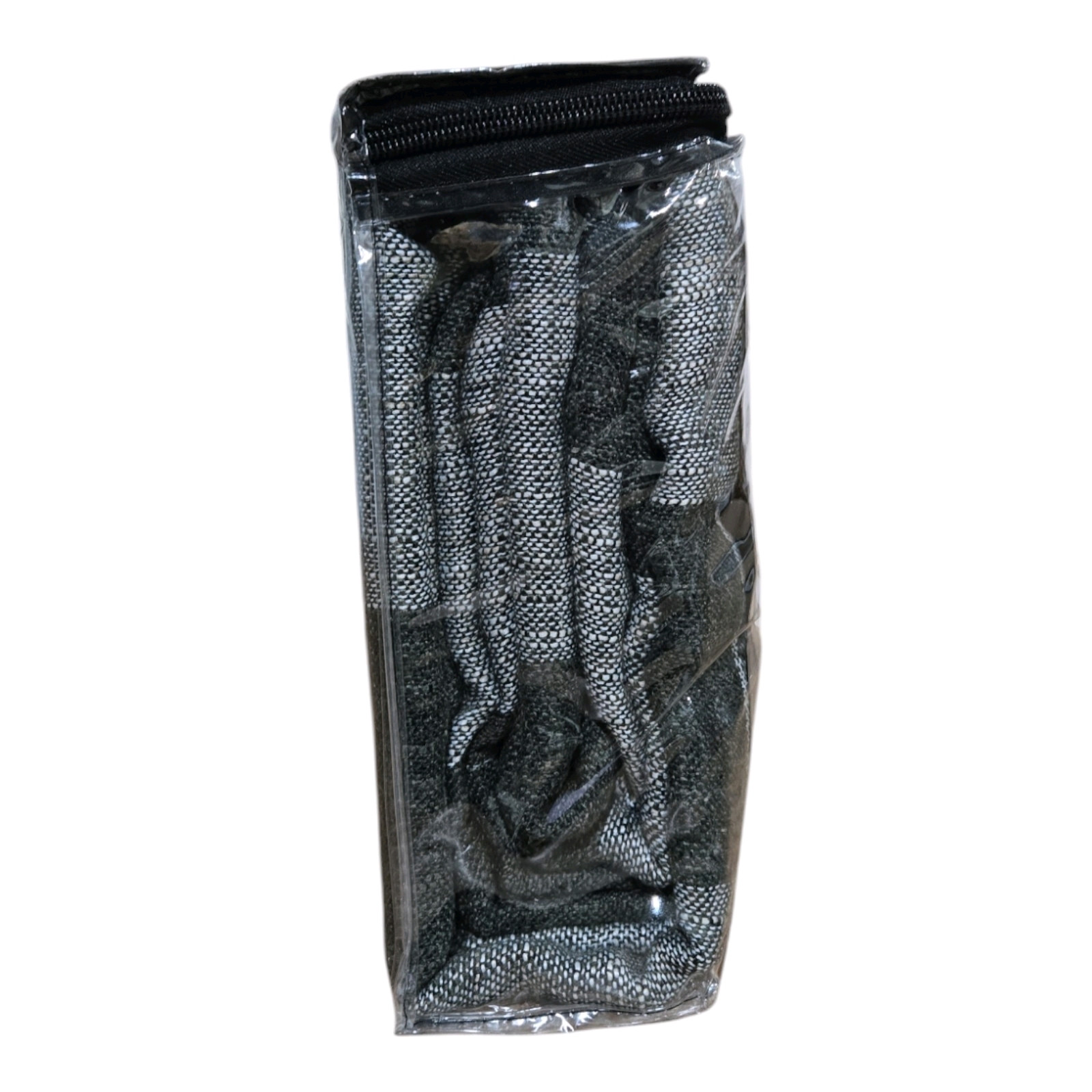 Allen + Roth 95-in Black Light Filtering Back Tab Single Curtain Panel