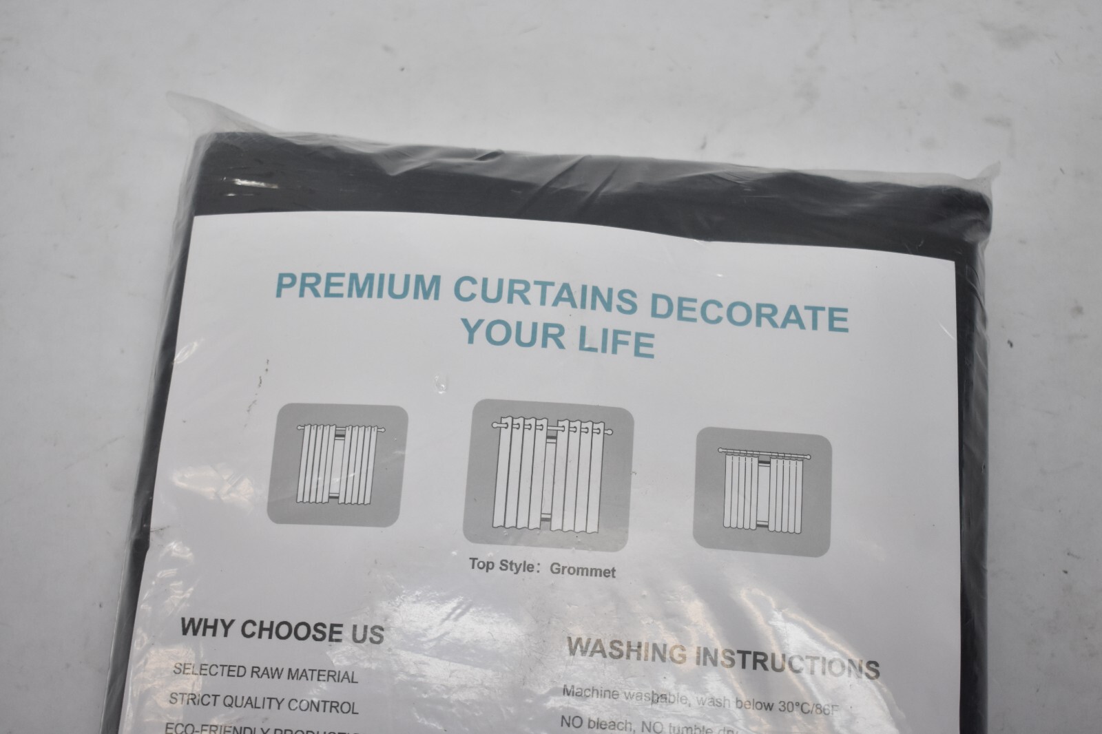 Joydeco Blackout Curtains Thermal Insulated 2 Panel Kit 42″ x 63″ Black