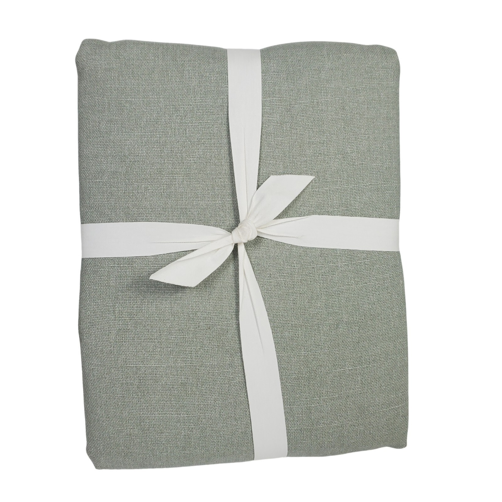 Pottery Barn Broadway Curtain Drape Panel S/2 Unlined Eucalyptus 50×108″