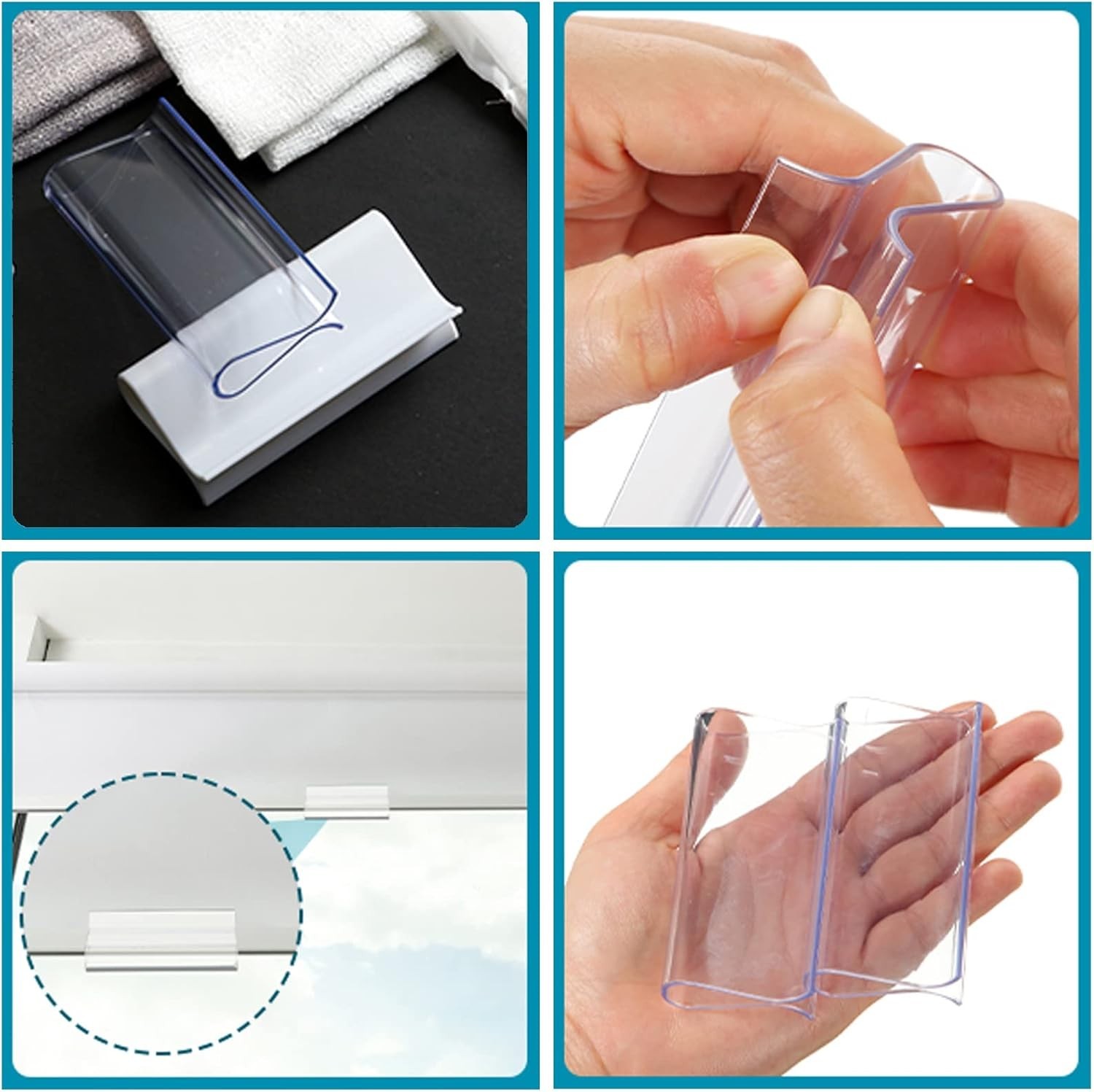 Roller Window Shade Plastic Hem Grip Roller Shades Windows Accessories Pull Down