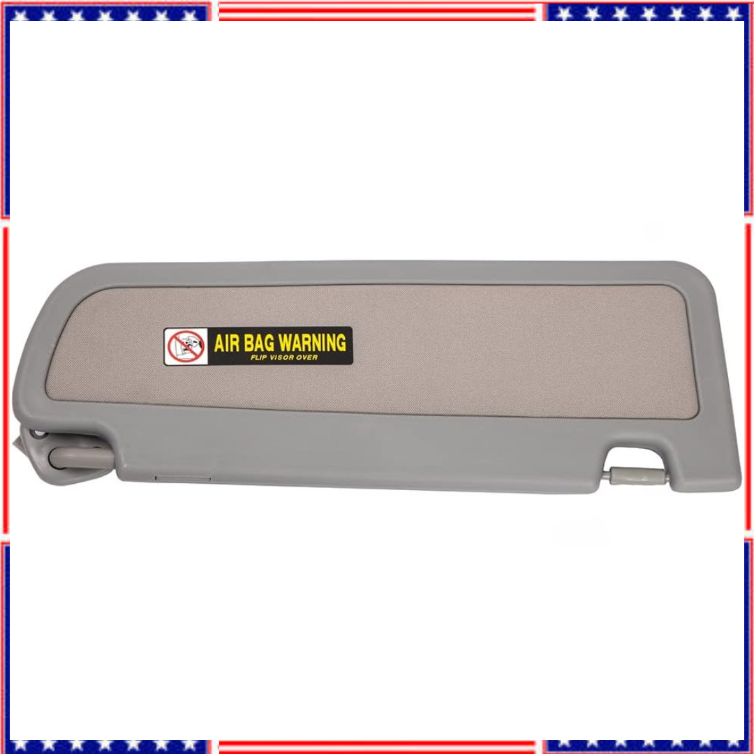 Gray Left Driver Side Sun Visor for Honda Civic 2006 2007 2008 2009 2010 2011 EX