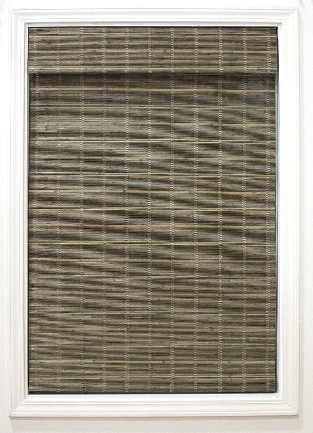 Radiance Cordless Bamboo Roman Shades for Windows – Flatstick Blinds 39″ x 64″