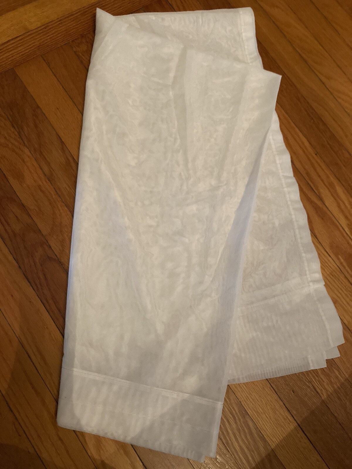 1 Sheer Panel White 51 1/2 L x 52W
