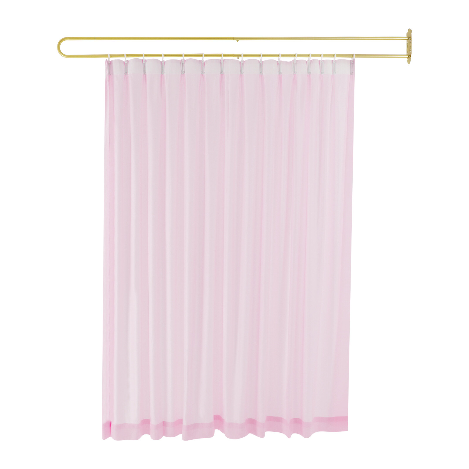 Privacy Partition Curtain, Wall Mounted Curtain, Curtain Room Divider 200*22cm