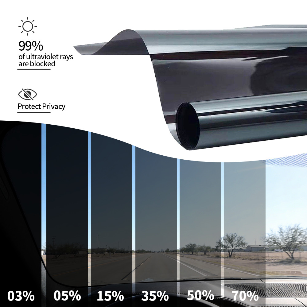 Ceramic Window Tint Roll for Home, Office, Car, Truck, Auto – Any Size & Shade