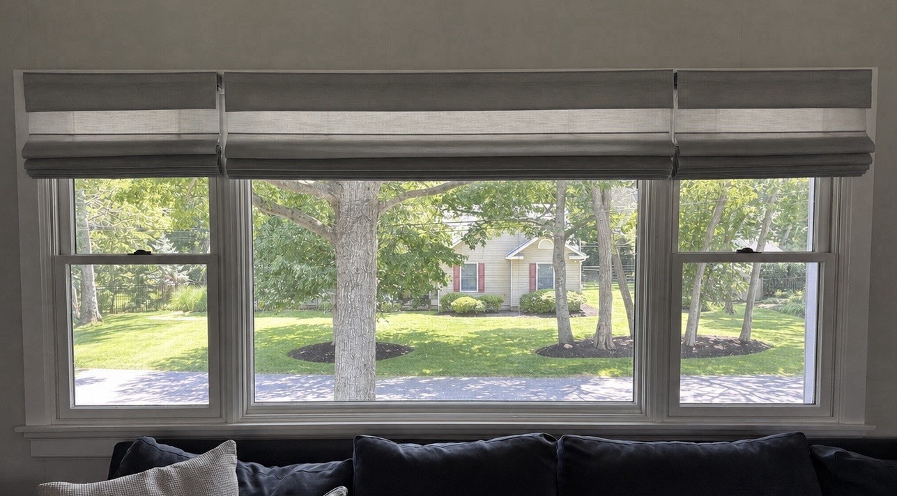 Top Down Bottom Up Cordless Blinds (3day) New Custom Linen Grey Color