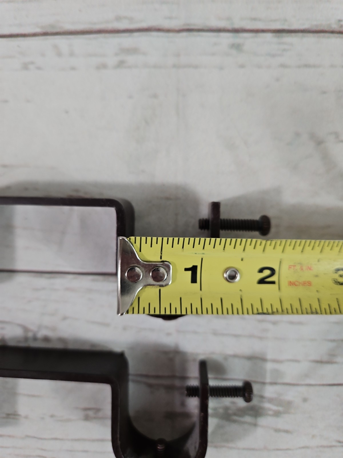 Outside Mount Blinds Curtain Rod Bracket Attachment 1″ Rod 4″ Offset