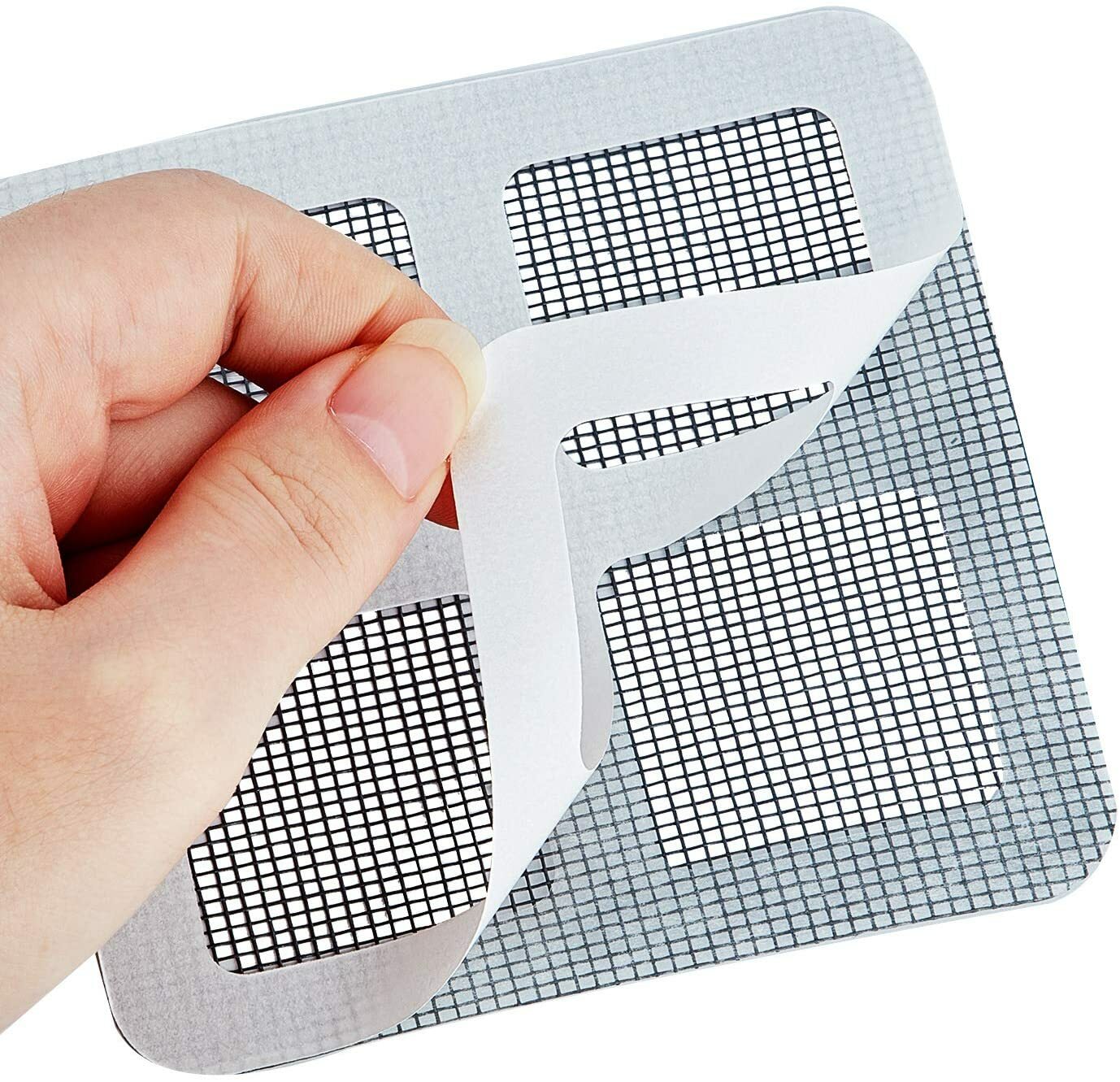 5x Window Door Screen Patch Repair Kit Cover Fiberglass Mesh Hole Repaire Tape
