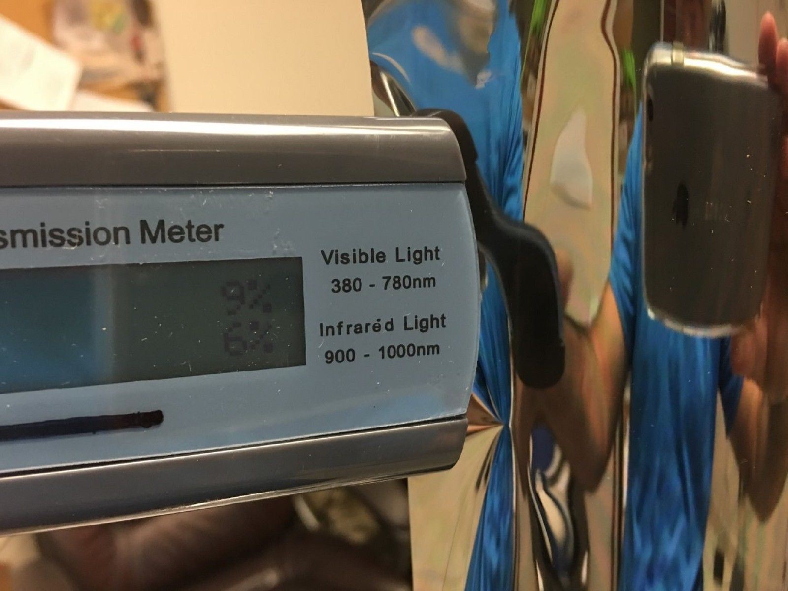 60″x10 Feet’ Window Film Mirror 90% Heat Reduccion Intersolar® 5% Dark