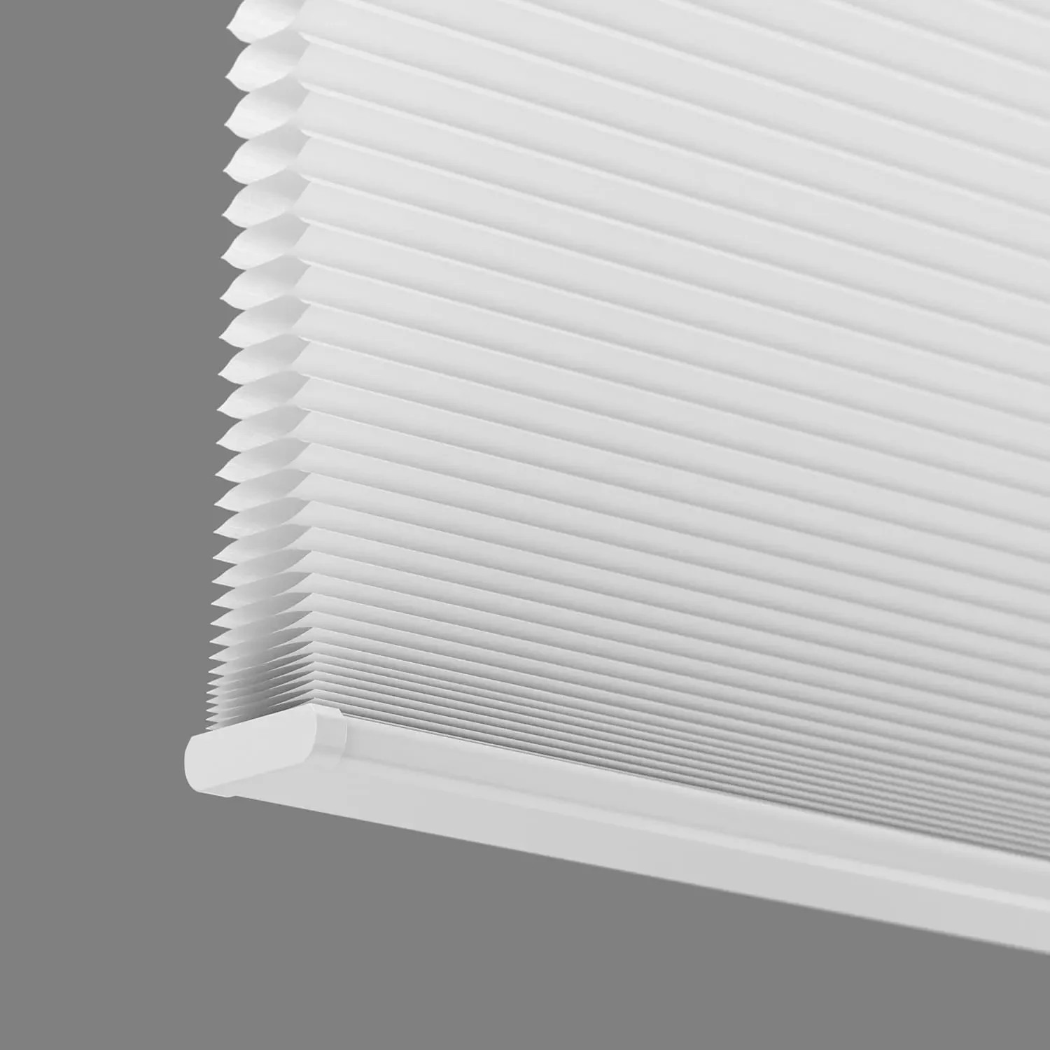 Lumino Cordless Light Filtering Cellular Shades 31″x64″ Honeycomb White