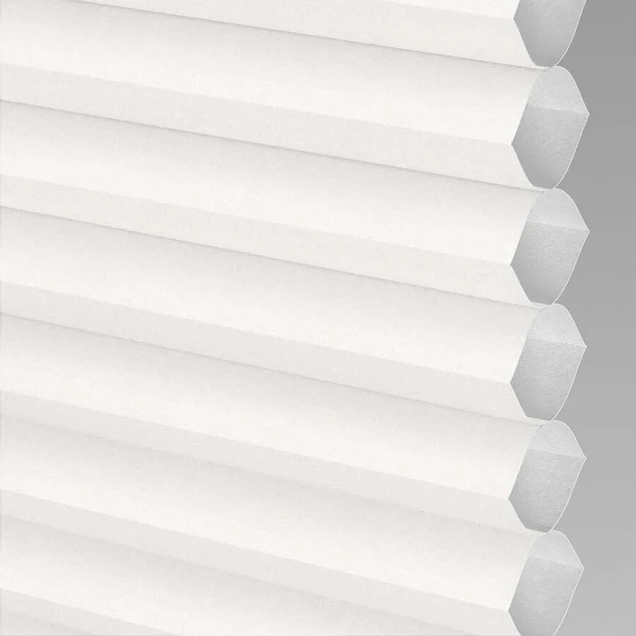 NEW COMFORTEX White Honeycomb Cellular Left Hand Corded Shade 40.75″ x 96″ max.