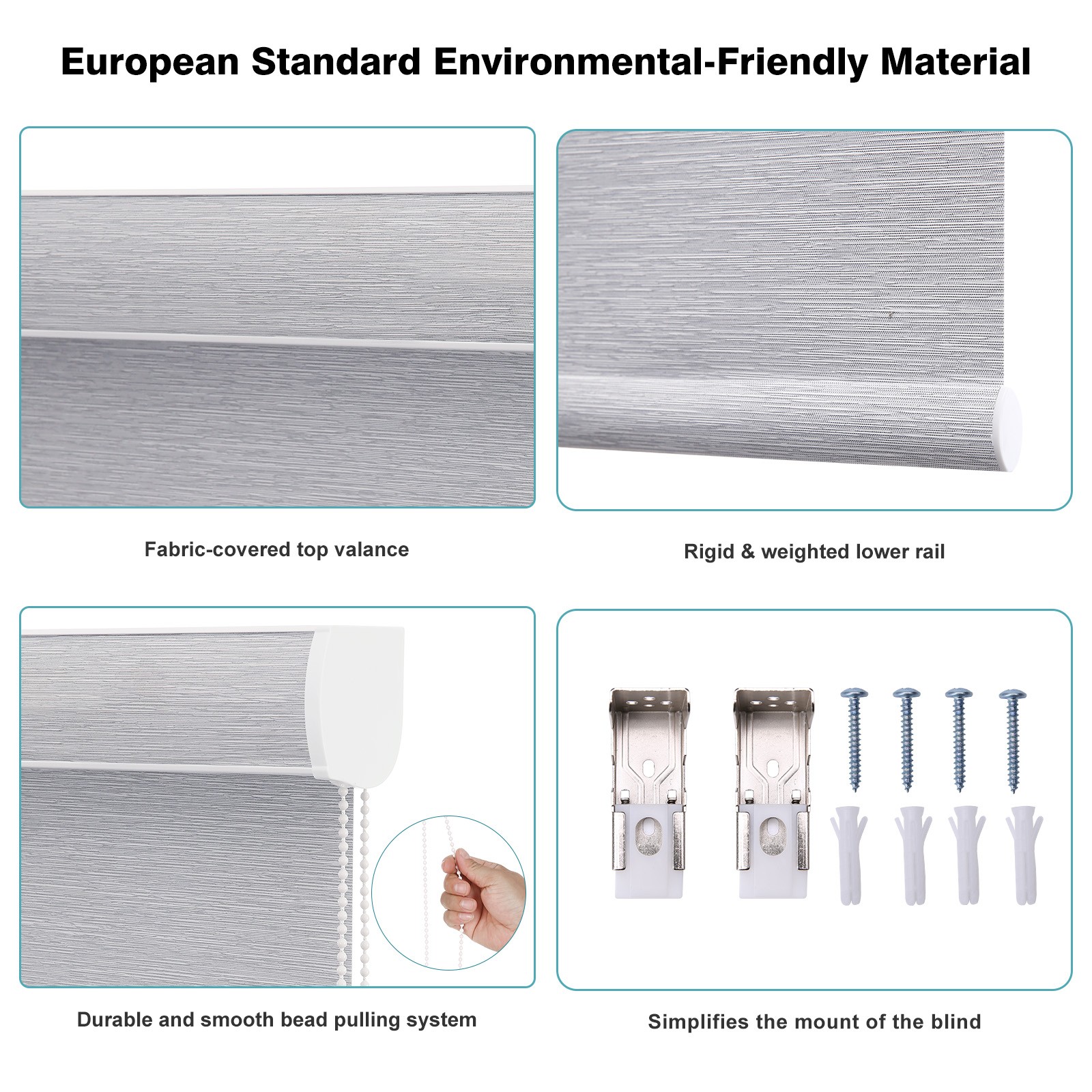 Changshade CUSTOM Light Filtering Window Blinds Roll-up Blinds Roller Shades
