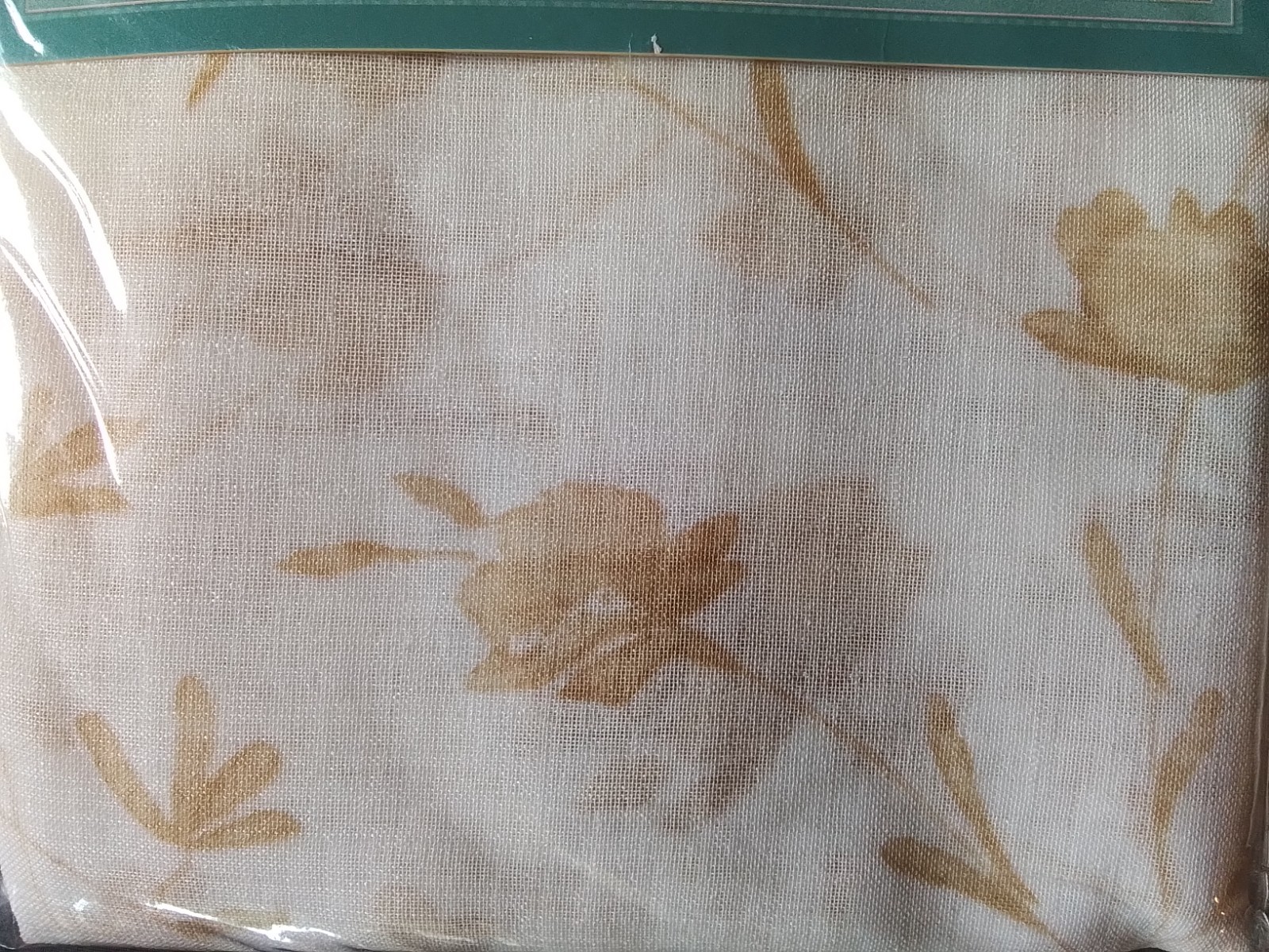 2 WAMSUTTA MAYNOLA 54″ × 84″ SHEER PANELS VTG NEW TURKISH $29.99 PRICE TAG EACH