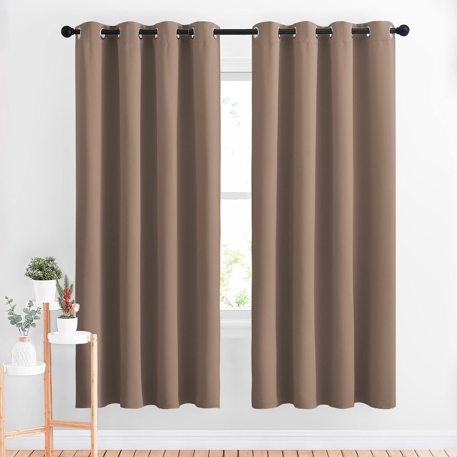 Kitchen Blackout Curtains and Drapes – Triple Weave Energy Saving Thermal Ins…