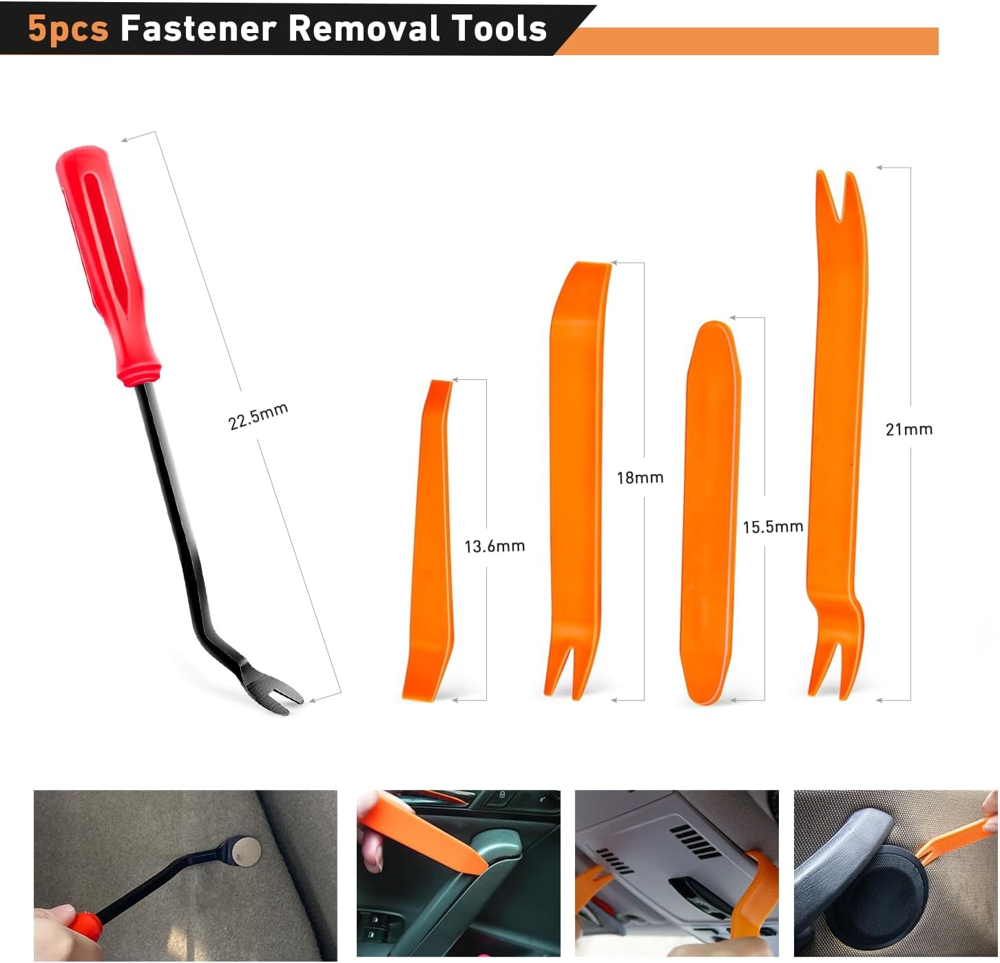 GOOACC 795Pcs Car Push Retainer Clips & Auto Fasteners Assortment 23 Most Pop…